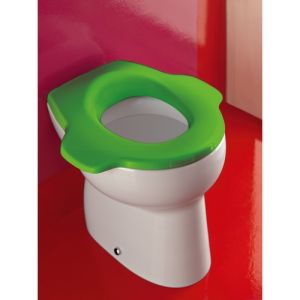 Laufen Florakids 8910320710001 toiletzitting zonder deksel groen