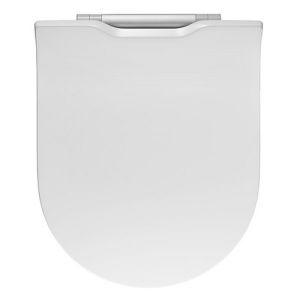 Pressalit Projecta D Solid Pro 1008011-DG4925 toiletzitting met deksel wit polygiene