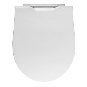 Pressalit Projecta Solid Pro 1004011-DG4925 toiletzitting met deksel wit polygiene