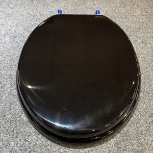 Sphinx Atlantic S8H5A000220 OLW-26 toiletzitting met deksel zwart (OUTLET)