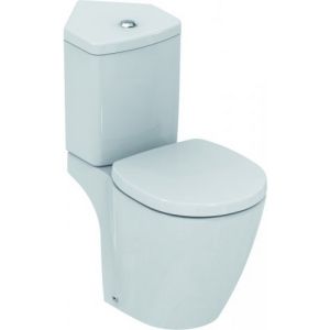 Ideal Standard Connect Space E129001 toiletzitting met deksel wit