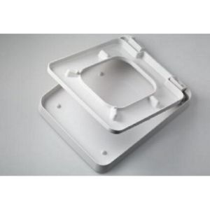 Laufen Il Bagno Alessi dOt 8929023000001 toiletzitting met deksel wit *niet meer leverbaar*