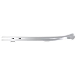 Pressalit Chilli 1076000-DL2999 toiletzitting met deksel wit