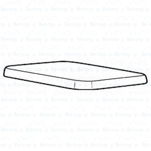 Keramag Era 574510 toiletzitting met deksel wit