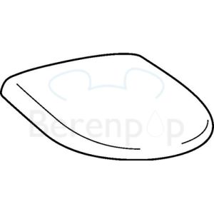 Keramag Renova Nr. 1 573025 toiletzitting met deksel wit *niet meer leverbaar*