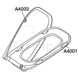 Pressalit Code 778000-DD7999 toiletzitting met deksel wit