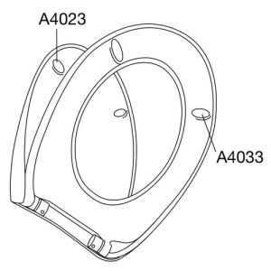 Pressalit Scandinavia PLUS 758001-D05999 toiletzitting met deksel zwart