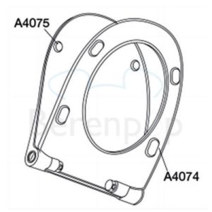 Pressalit Sway D 934001-BL6999 toiletzitting met deksel zwart
