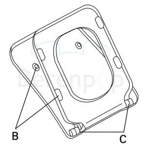 Villeroy en Boch Venticello Slimseat 9M79S101 toiletzitting met deksel wit