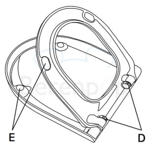 Villeroy & Boch Subway 9M55Q101 toiletzitting met deksel wit (OUTLET)