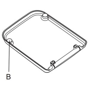 Villeroy en Boch Finion - Legato - Memento - Venticello 8M10S101 urinoirdeksel wit