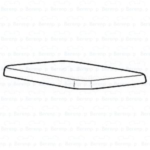 Geberit Era 574510000 toiletzitting met deksel wit