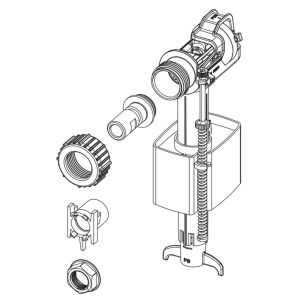 TECE 9820353 vulventiel F 10 universeel
