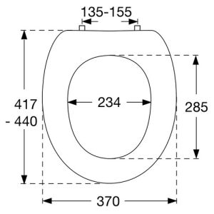Pressalit Projecta 54011-BY3999 toiletzitting met deksel wit polygiene