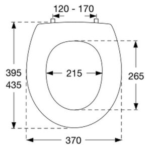 Pressalit Selandia (Hout) 522455-B47999 toiletzitting met deksel mahonie gebeitst