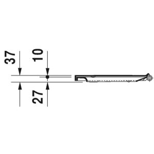 Duravit DuraStyle 0020710000 toiletzitting met deksel wit