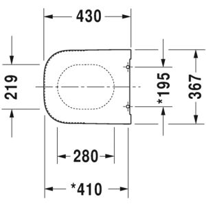 Duravit Happy D.2 0064510000 toiletzitting met deksel wit *niet meer leverbaar*