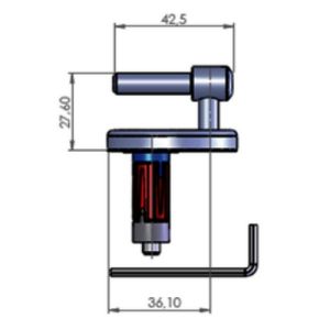 Ideal Standard Connect EV286AA set van 2 scharnieren chroom