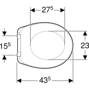 Geberit 300 Basic 502994001 toiletzitting met deksel wit