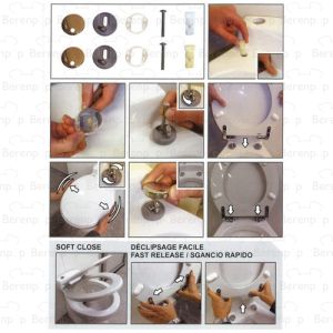 SFA Sanibroyeur Sanicompact Comfort NP101075 (INS100115) toiletzitting met deksel wit