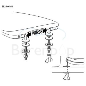 Villeroy en Boch Omnia Classic / O.Novo 88236101 toiletzitting met deksel wit