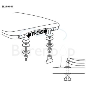 Villeroy en Boch Omnia Classic 88236109 toiletzitting met deksel pergamon *niet meer leverbaar*