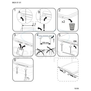 Villeroy en Boch Omnia Classic / O.Novo 88246101 toiletzitting met deksel wit