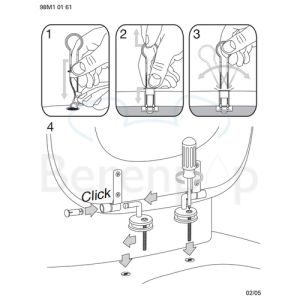 Villeroy en Boch Pure Stone 98M16100 toiletzitting met deksel eiken *niet meer leverbaar*