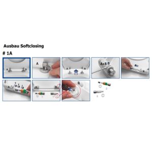 Ideal Standard Connect EV26667 softclose demperset t.b.v. toiletzitting (tot 11 / 2010)