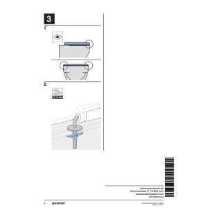 Geberit Renova 572165068 toiletzitting met deksel pergamon
