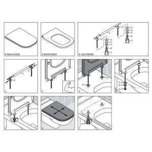 Duravit D-Code 0060910000 toiletzitting Vital zonder deksel wit