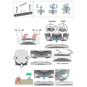 Ideal Standard Softmood J4766BJ set van 2 scharnieren chroom (tot 31/08/2012)