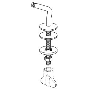 Pressalit 1000 304000-BG4999 toiletzitting met deksel wit