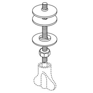 Pressalit Calmo 556273-BZ5999 toiletzitting met deksel pergamon