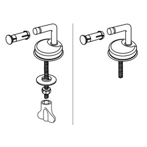 Pressalit Objecta D 171011-BR7999 toiletzitting zonder deksel wit polygiene