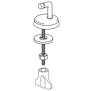 Pressalit Pinocchio (Kinderzitting) 211000-BU5999 toiletzitting zonder deksel wit