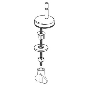 Pressalit Scandinavia PLUS 758273-D05999 toiletzitting met deksel pergamon