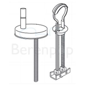 Pressalit Sway D 934001-BL6999 toiletzitting met deksel zwart