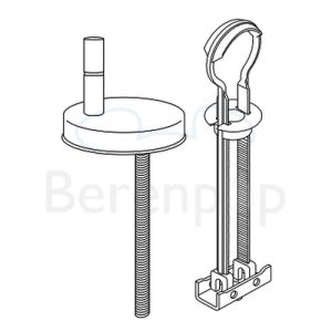 Villeroy en Boch Bellevue 98M2S101 toiletzitting met deksel wit