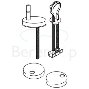 Villeroy en Boch Omnia Architectura Compact 9M66S201 toiletzitting met deksel wit