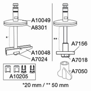 Pressalit Project 300 Pro 1194111-DH9999 toiletzitting met deksel zwart