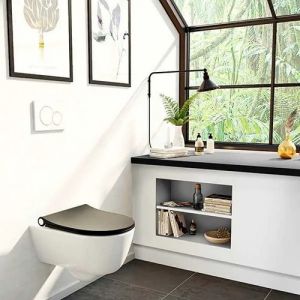 Pressalit Sway D 934000-BL6999 toiletzitting met deksel wit (OUTLET)