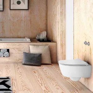 Pressalit Sway D 934000-BL6999 toiletzitting met deksel wit (OUTLET)